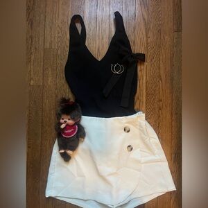 Chic white skort 🤍